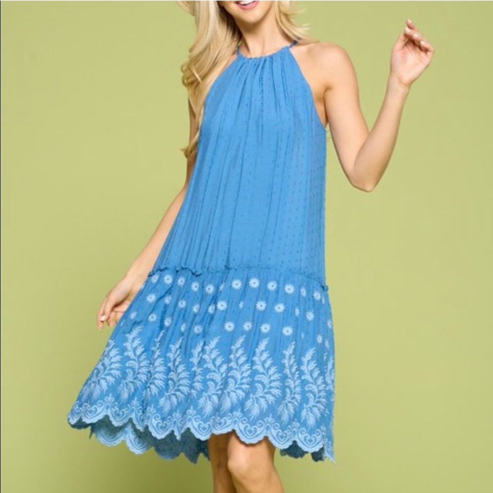 Renee C Blue Sundress